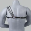 Men's Leather Shoulder Harness back view