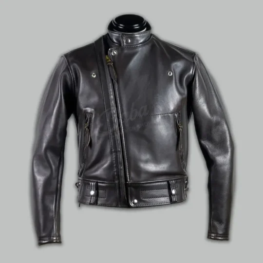 Langlitz Columbia Leather Jacket front view